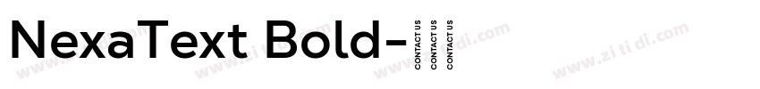 NexaText Bold字体转换 NexaText Bold字体转换